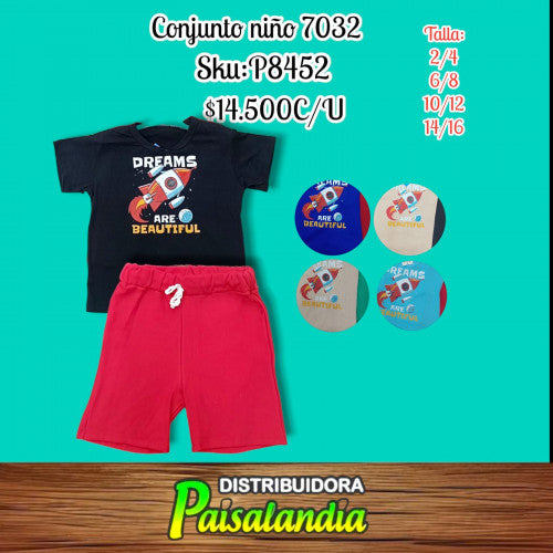 Conjunto niño 7032