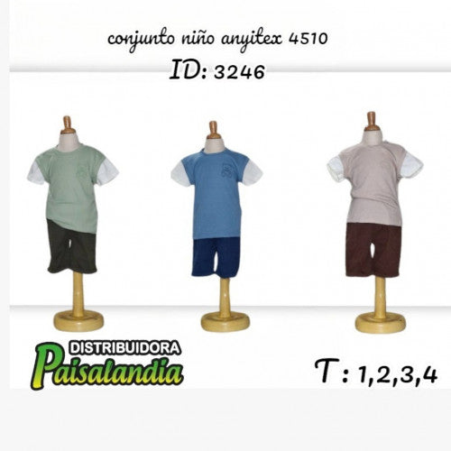 conjunto niño anyitex 4510 (UND)