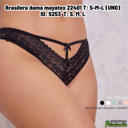 Brasilera dama mayatex 22401 T: S-M-L (UND)