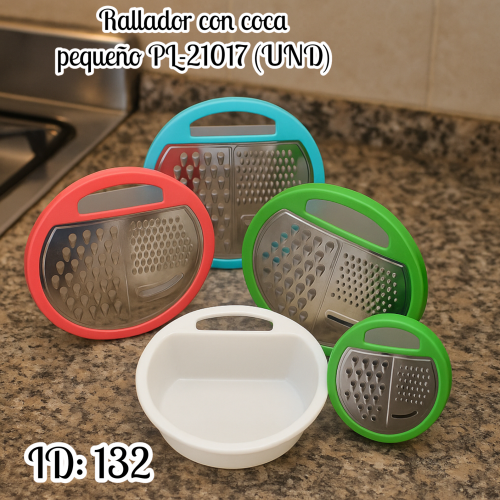 Rallador con coca pequeño PL-21017 (UND)