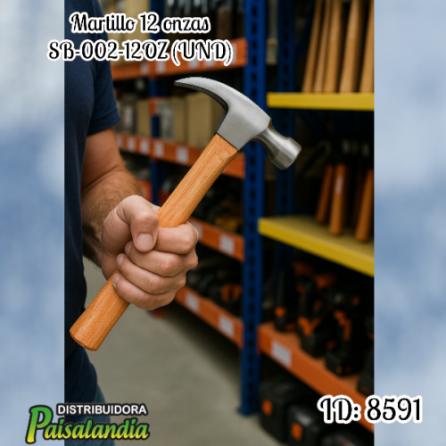 Martillo 12 onzas SB-002-12OZ (UND)