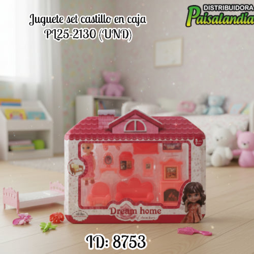 Juguete set castillo en caja PL25-2130 (UND)