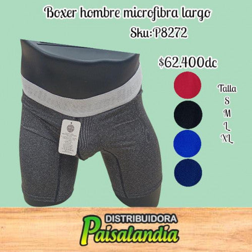 Boxer hombre exclusibox largo mf