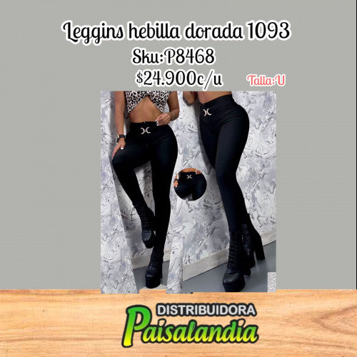 Leggins hebilla dorada 1093 (UND)