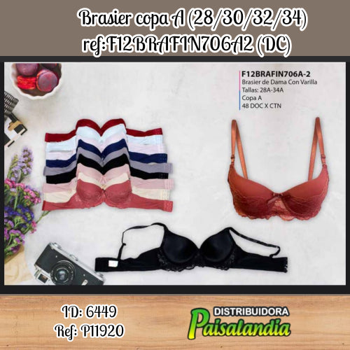 Brasier copa A (28/30/32/34) ref:F12BRAFIN706A2 (DC)