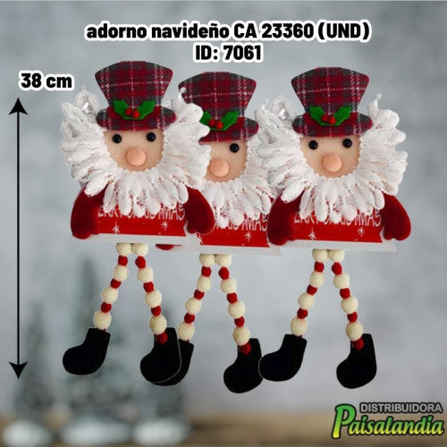 adorno navideño CA 23360 (UND)
