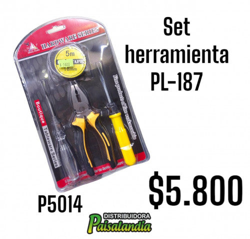 Set Destornillador pl-187