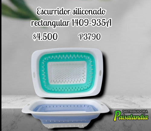 Escurridor siliconado Rectangular  1409-935A