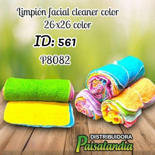 Limpión facial Cleaner color 26x26 LIFA0001 (DC)