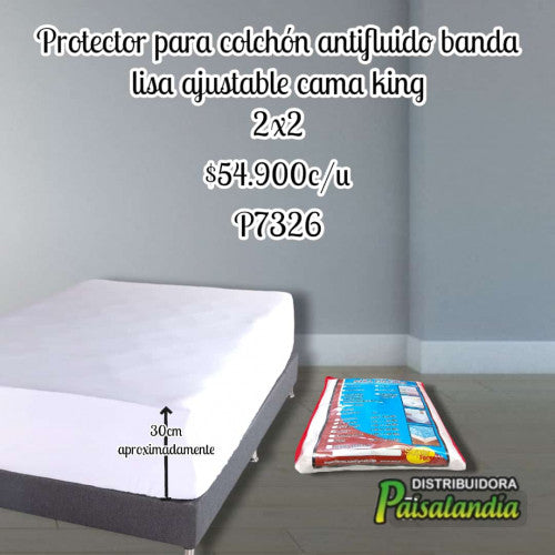Protector de colchón antifluido bandalisa cama King (UND)