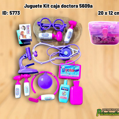 Juguete Kit caja doctora 5609a (UND)