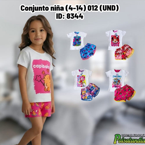 Conjunto niña (4-14) 012 (UND)