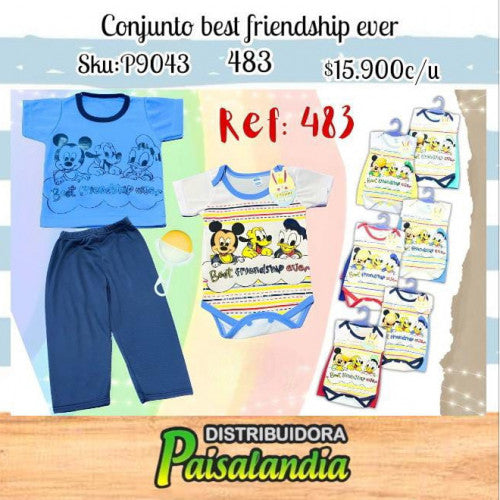 Conjunto best friendship even 483 (UND)
