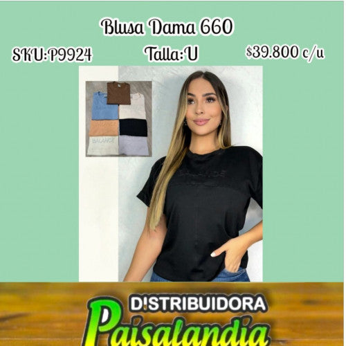 blusa dama 660 (UND)
