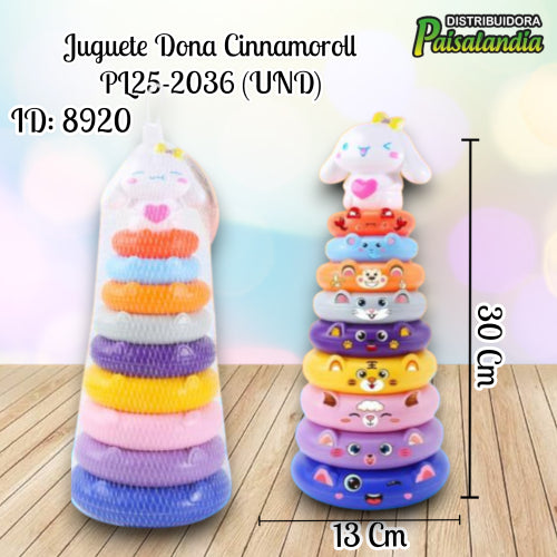Juguete Donald Cinnamoroll PL25-2036 (UND)