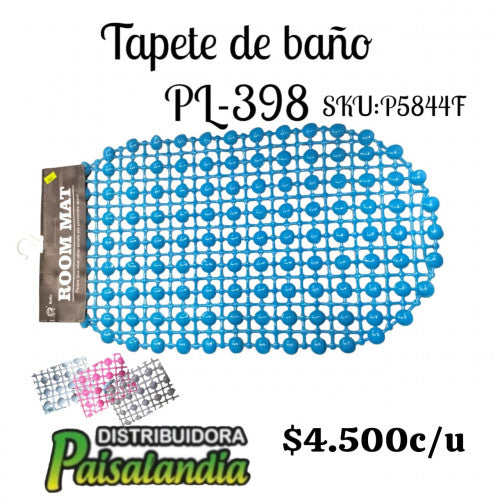 Tapete para ducha 66x35cm pl-398