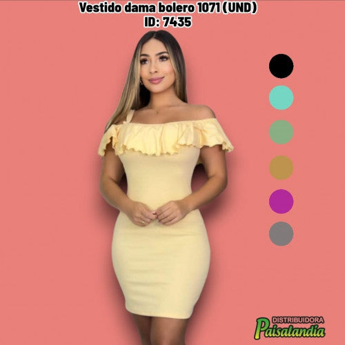 Vestido dama bolero 1071 (UND)