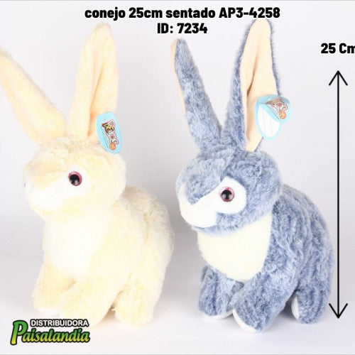 conejo 25cm sentado AP3-4258