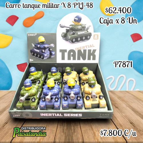 Carro tanque militar X8 PLJ-48