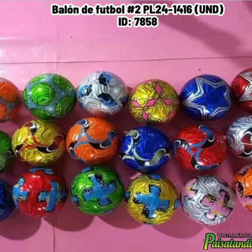 Balón de futbol #2 PL24-1416 (UND)