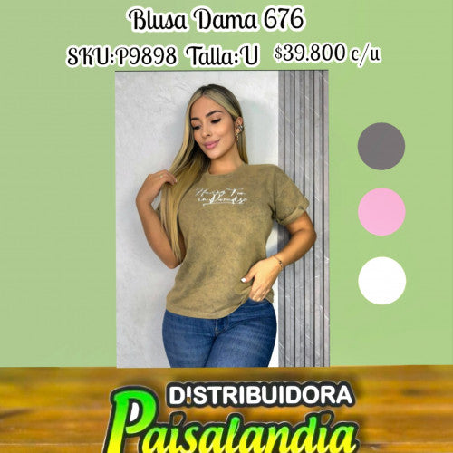 blusa dama 676 (UND)