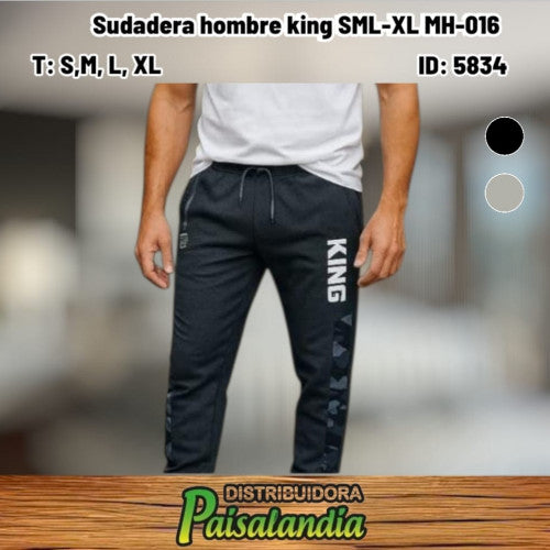 Sudadera hombre king SML-XL MH-016 (UND)