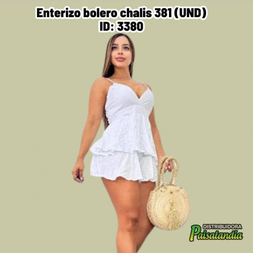 vestido bolero chalis 381 (UND)