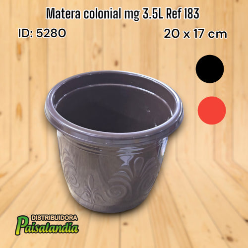 Matera colonial mg 3.5L Ref 183 (UND)
