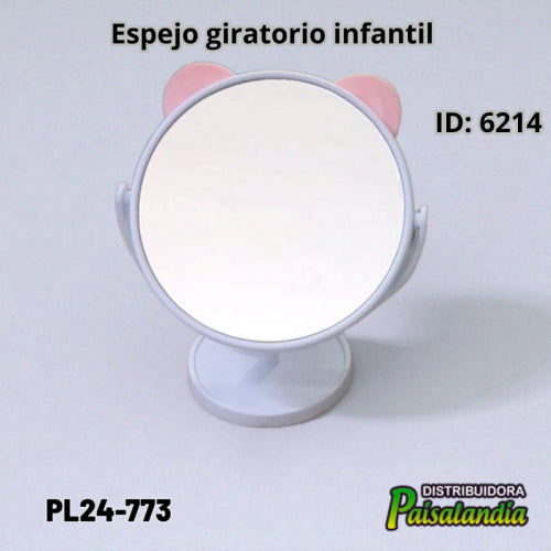 Espejo giratorio infantil PL24-773 20x14 cm (UND)
