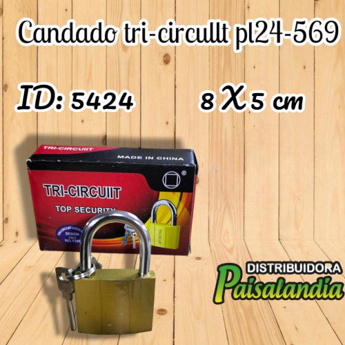 Candado TRI - CIRCUIIT PL24-569 (UND)