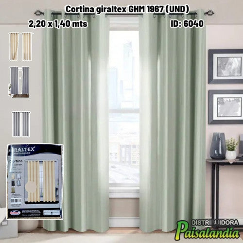 Cortina giraltex GHM 1967 (UND)