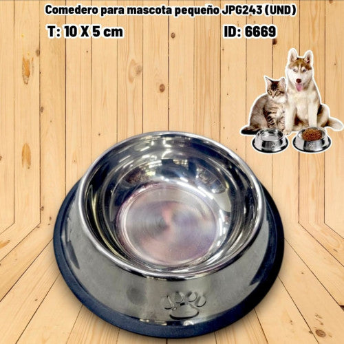 Comedero para mascota pequeño JPG243 (UND)