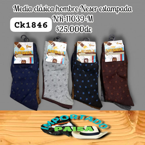 Media clásica hombre Neser NR-11039-M (DC)