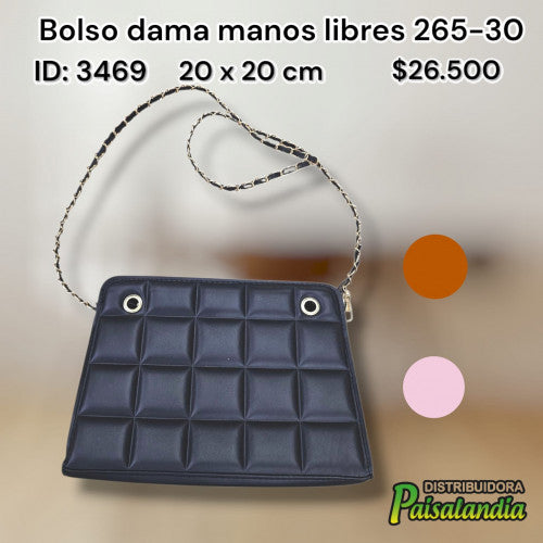 Bolso dama manos libres 265-30 (UND)