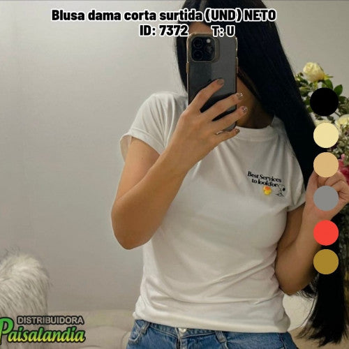 Blusa dama larga snoopy service 06 (UND) NETO