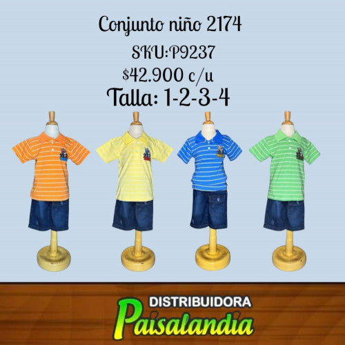 conjunto niño anyitex 2174 (UND)
