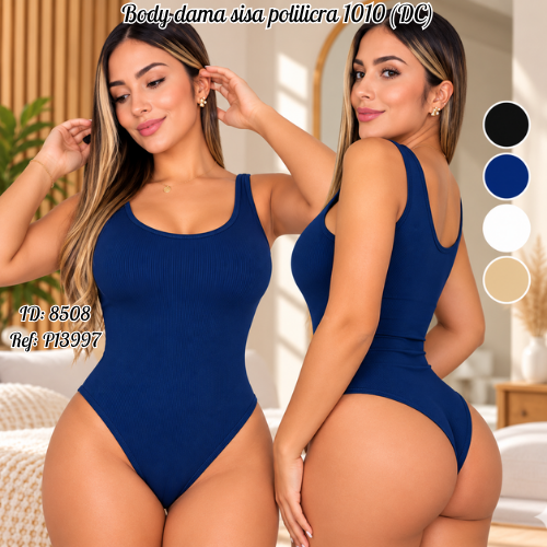 Body dama sisa polilicra al por mayor – Ref. 1010