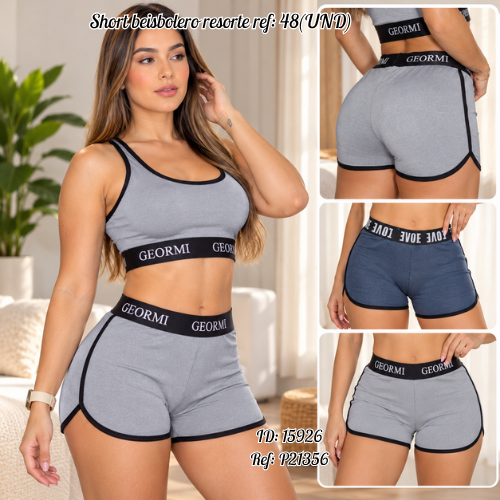 Short  beisbolero resorte al por mayor – Ref. 48