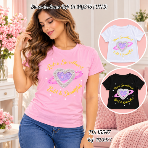 Blusa de dama al por mayor – Ref. 01-MG345
