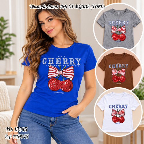 Blusa de dama al por mayor – Ref. 01-MG335